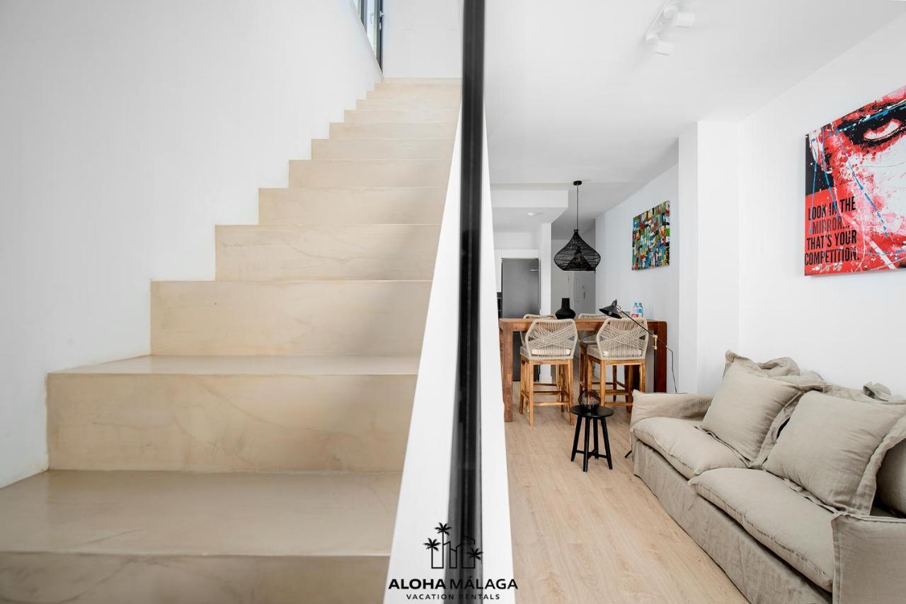 Апартаменты Luxury Duplex With Pool And Padel Court In Town Малага Экстерьер фото