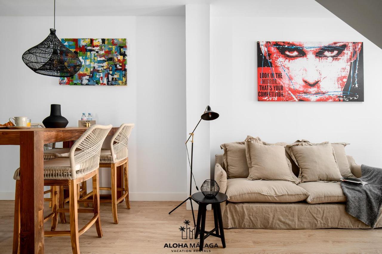 Апартаменты Luxury Duplex With Pool And Padel Court In Town Малага Экстерьер фото